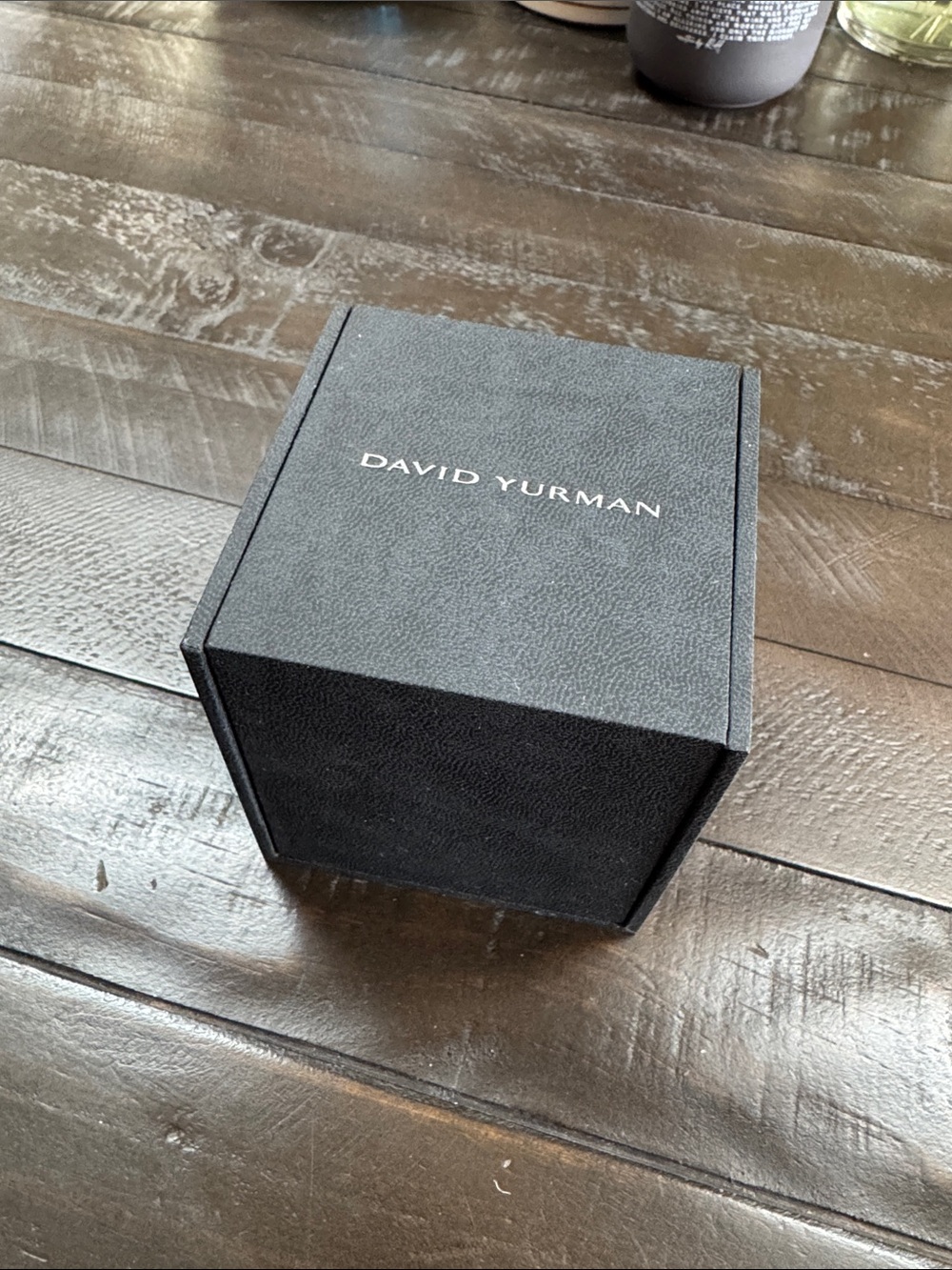 David Yurman Black Branded Jewelry Box